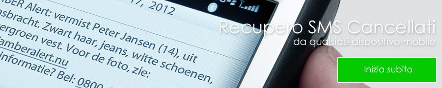 Recuperare sms cancellati da qualsiasi modello di cellulare Nokia